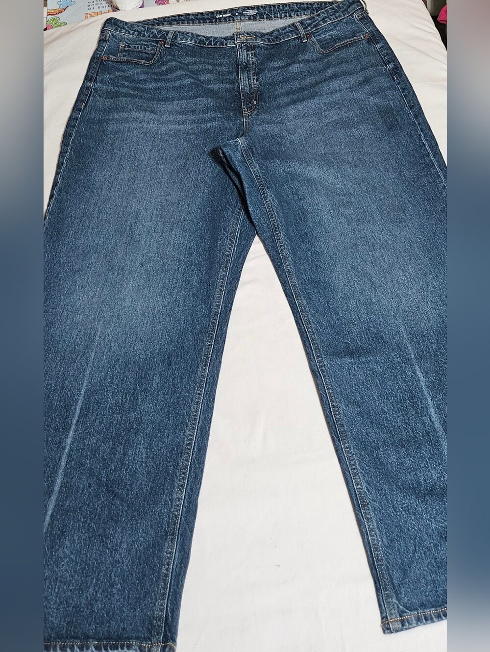 Old Navy Extra High-Rise Sky-Hi Wide Leg Jeans Size 24
